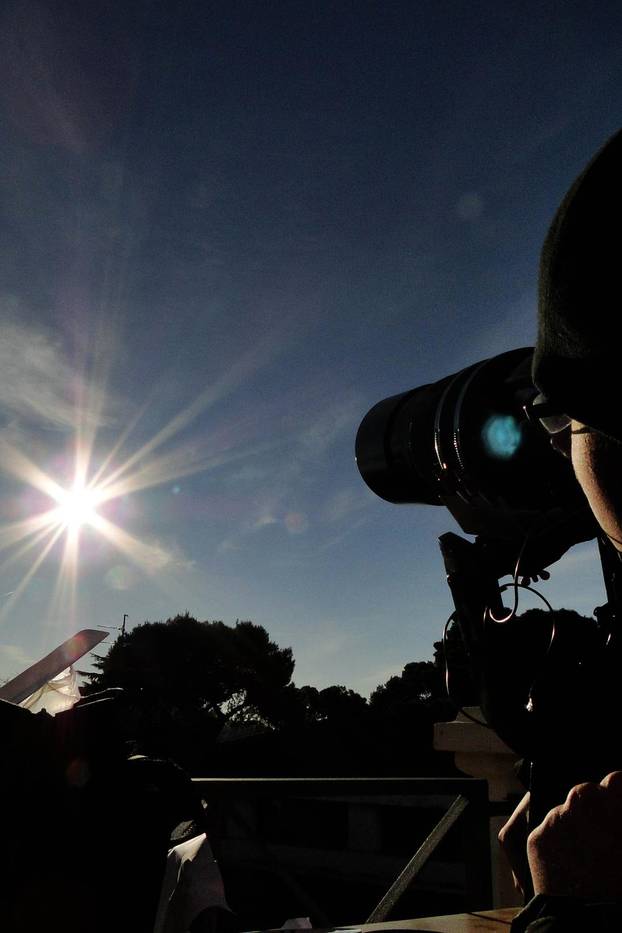 Pula: ?lanovi astronomskog društva Istra gledali pomr?inu Sunca