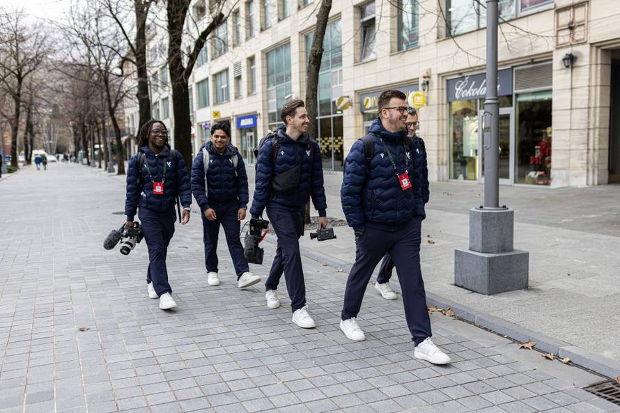 Mostar: Navijači na ulicama uoči utakmice Zrinjski i FC Crystal Palace 