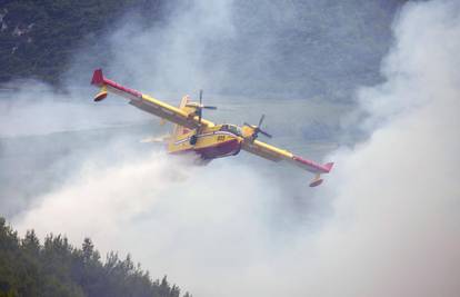 Vatrogasci gase šumu na Žirju, blizu požarišta umro muškarac