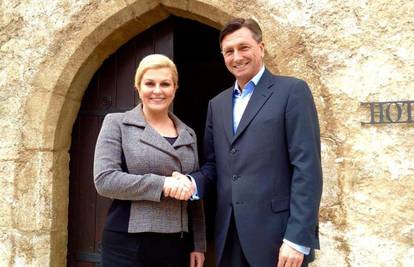 Neformalni ručak: Susreli se Grabar Kitarović i Borut Pahor