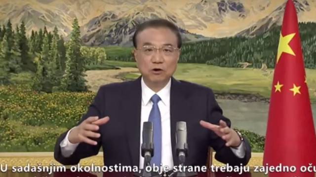 Kineski premijer: Pelješki most promiče prijateljstvo Kine i Hrvatske. On je šarena duga