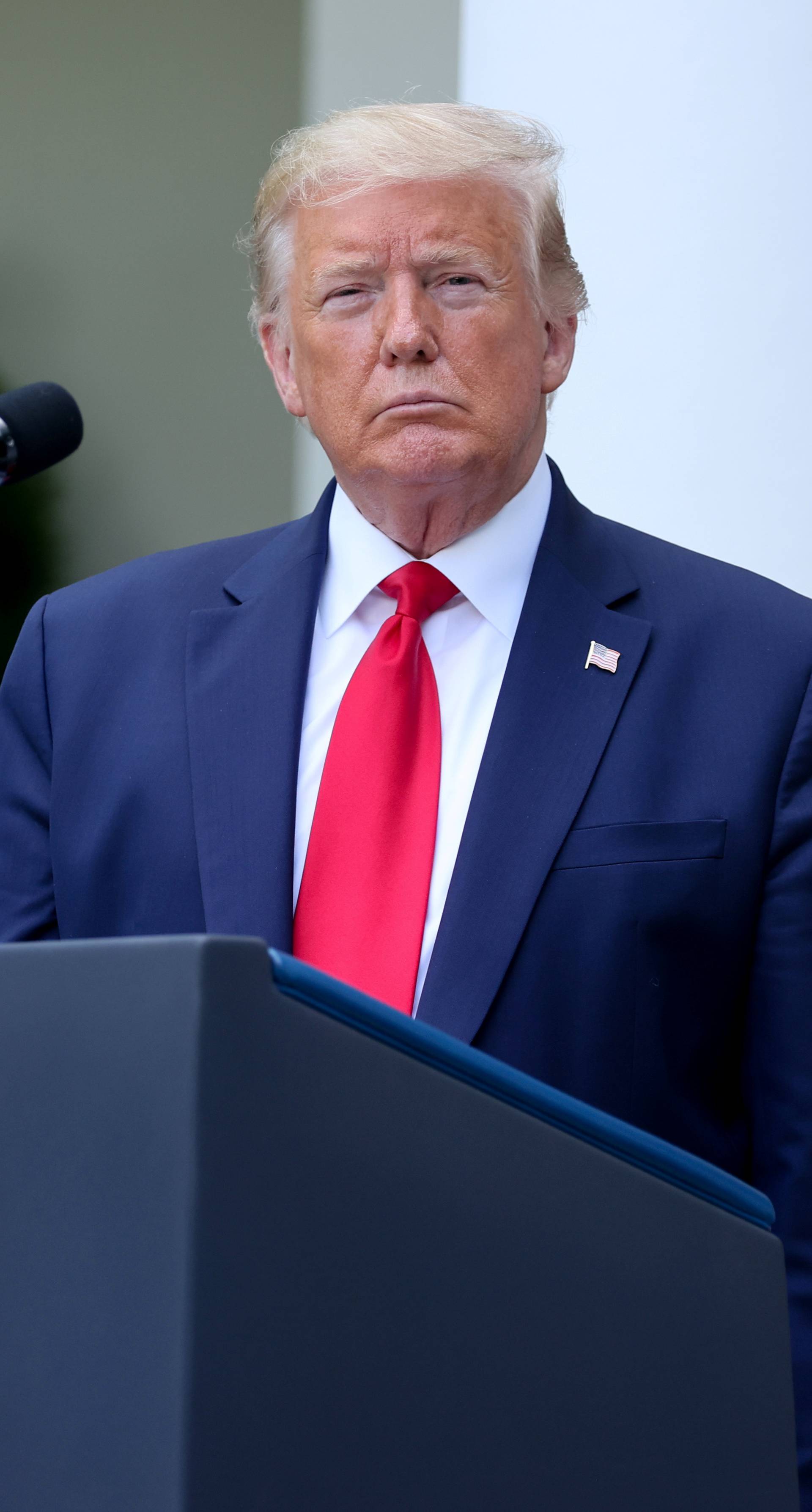 U.S. President Trump speaks about negotiations with pharmaceutical companies over the cost of insulin, at the White House in Washington