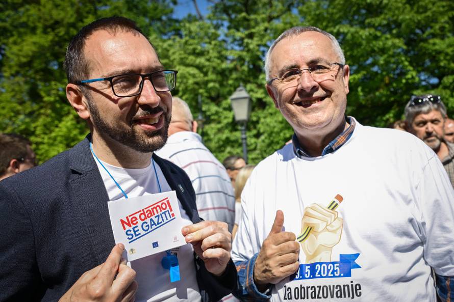 Zagreb: Gradonačelnik Tomislav Tomašević posjetio je proslavu Međunarodnog praznika rada