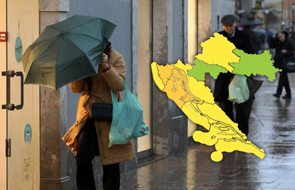 Zbog orkanske bure na snazi je alarm za skoro cijelu Hrvatsku: Na najvišim vrhovima i snijeg!