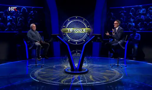 Na 'Milijuna&scaron;u' otvoreno je 14. pitanje: Poznati kviza&scaron; odustao, znate li vi odgovor na njega?