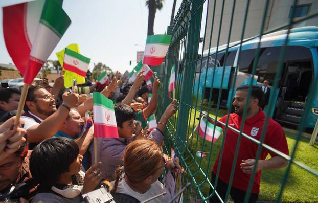 FIFA World Cup 2026 - Iran leave Tijuana hotel ahead of first World Cup match