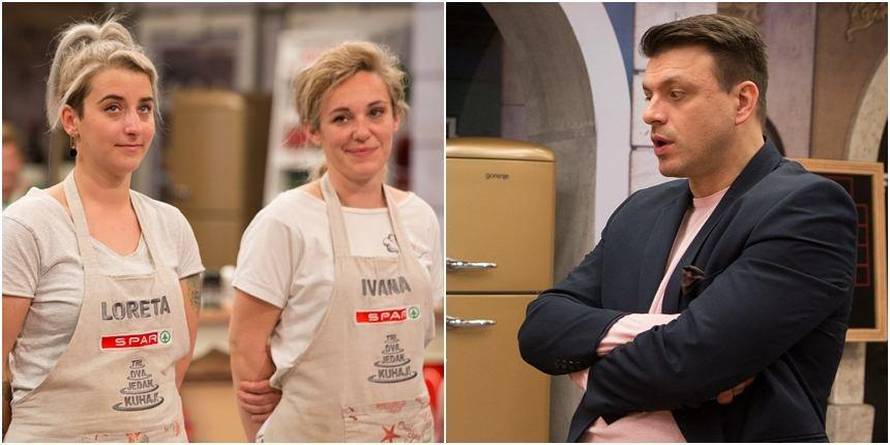 Ivana i Loreta izgubile dvoboj: Poskliznule su se na palačinke