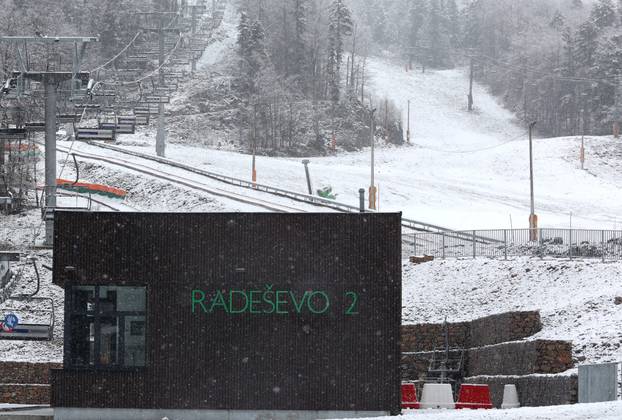 Na Platku je pao snijeg