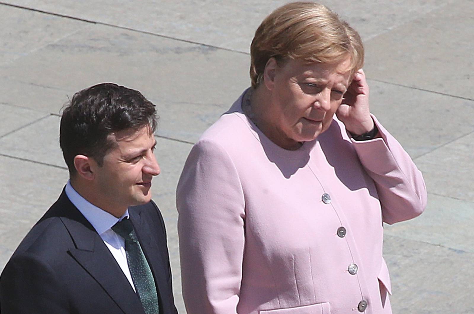 Ukrainian President Selensky in Berlin