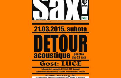 Detour rasprodao koncert u Sax-u, dodatni koncert u petak