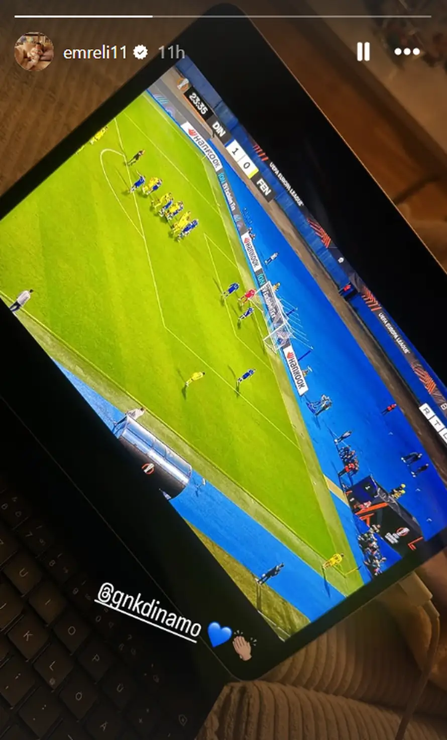 VIDEO Oršić poput superjunaka! Zabio gol pa se 'teleportirao' pred male ekrane zbog Dinama