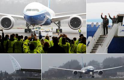 Vozit će 425 putnika: Boeing 777X na prvom probnom letu