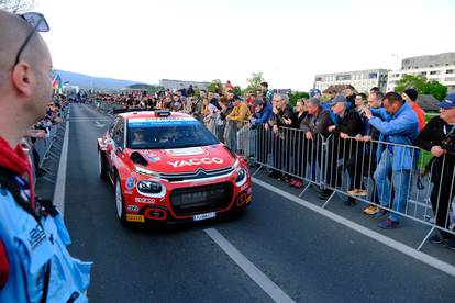 Zagreb: Krenuo je ceremonijalni start WRC Croatia Rallyja kod zagrebačkih fontana