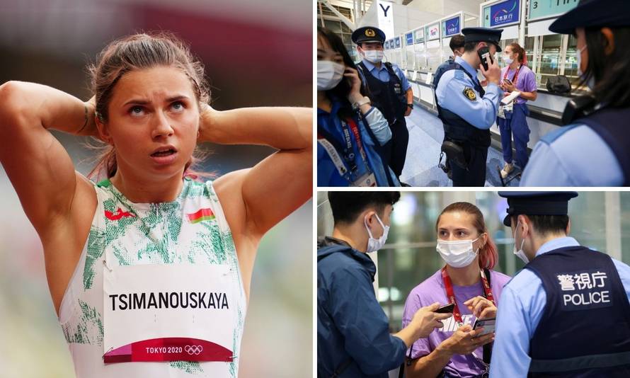 Skandal u Tokiju! Bjeloruskinja kritizirala režim svoje zemlje pa potrčala policiji: 'Žele ju oteti!'