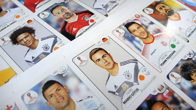 Panini stickers for World Cup in Russia