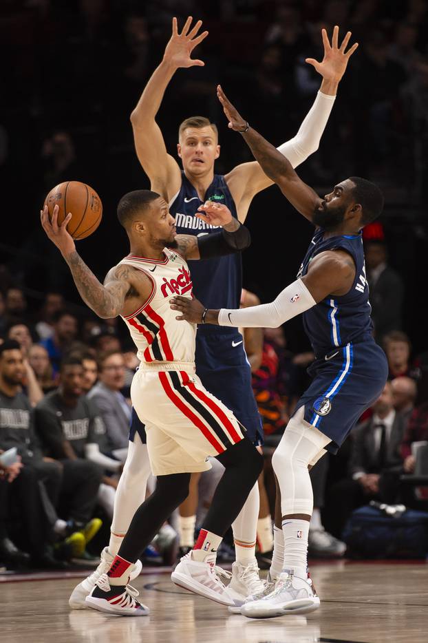 NBA: Dallas Mavericks at Portland Trail Blazers