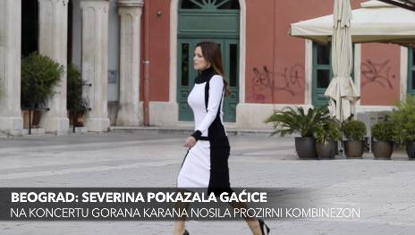 Severina obukla kombinezon i pokazala seksi čipkaste gaćice