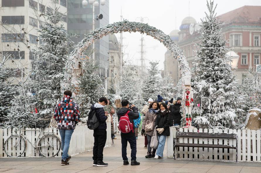 Zagreb: Subotnje prijepodne u centru grada 