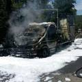 Kamion izgorio kod Poreča: Zapalio se zbog tehničkog kvara