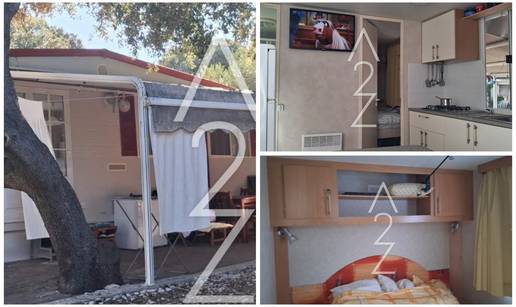 FOTO U Novalji prodaju kućicu od 30 m2 za 12.000 €! Mobilna je: 3 su hladnjaka i ova oprema