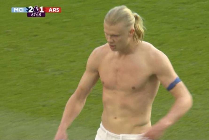 Što to Erling Haaland nosi na nadlaktici? Evo u čemu je stvar