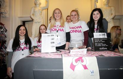 Organizirana kampanja borbe protiv raka dojke u Zagrebu