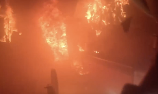 VIDEO Vatrogasci pokazali kako gase buktinju u centru Zagreba u kojoj je nastradao pas