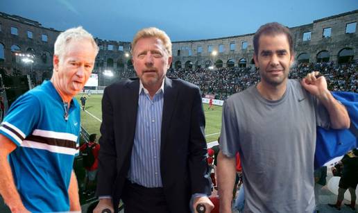 Spektakl u pulskoj Areni: Stižu nam Sampras, McEnroe, Moya