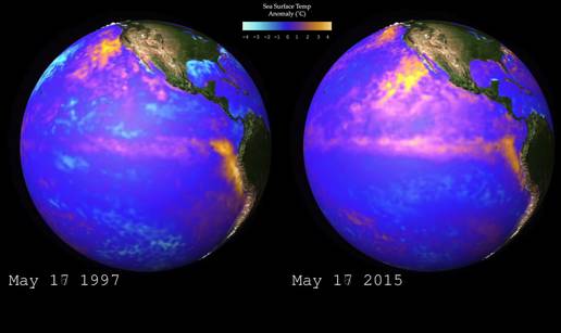 Animacija otkriva koliko je El Nino sličan onome iz 1997.