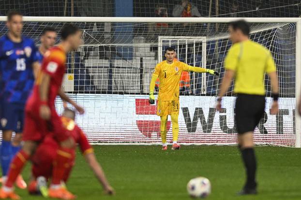 Utakmica kvalifikacija za Svjetsko nogometno prvenstvo 2026. Crna Gora - Hrvatska