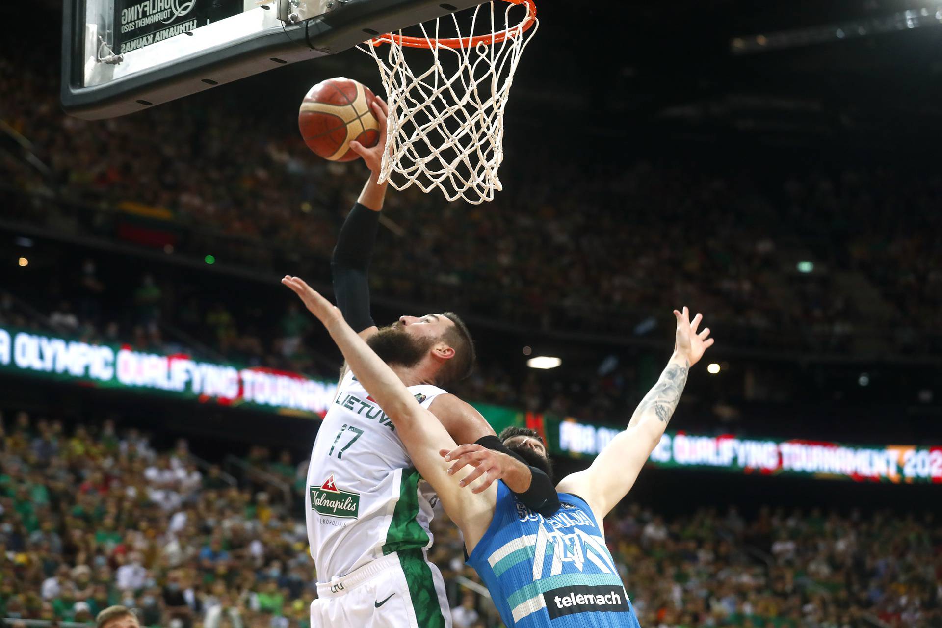 FIBA Olympic Qualifying Tournament Final - Lithuania v Slovenia