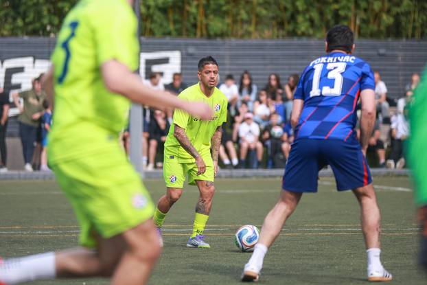 Zagreb: Revijalna utakmica legendi Dinama i hrvatske nogometne reprezentacije u &ccaron;ast Nikole Pokriva&ccaron;a