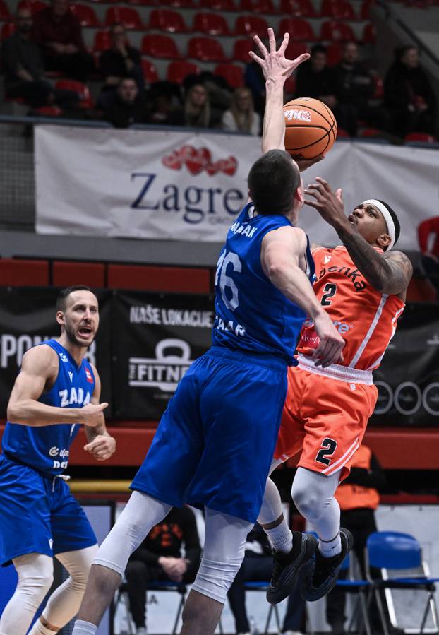 Zagreb: Polufinale SuperSport Kupa Kre&scaron;imir &Cacute;osi&cacute;, KK Zadar - KK &Scaron;ibenik