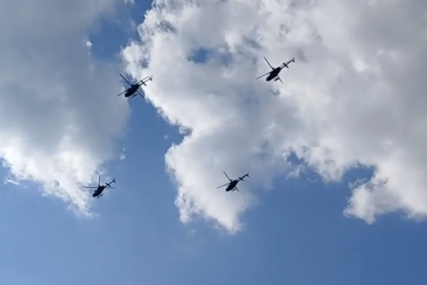 Letačka generalna proba za mimohod