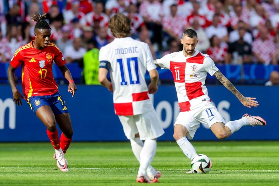 Berlin: Susret Španjolske i Hrvatske u 1. kolu skupine B na Europskom prvenstvu