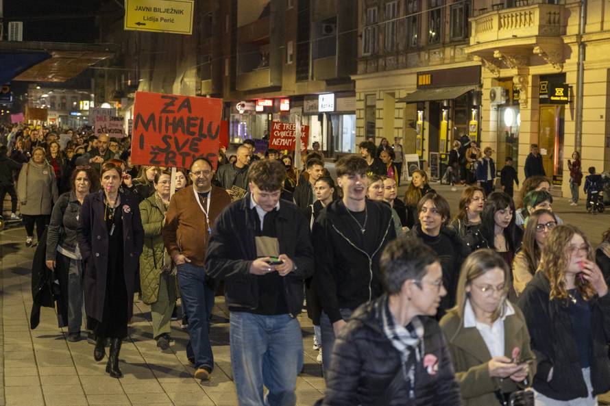 Osijek: Noćni marš za prava i ravnopravnost žena