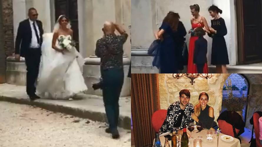 Bajkovito vjenčanje u Istri: Franka i Vedran rekli su 'da'