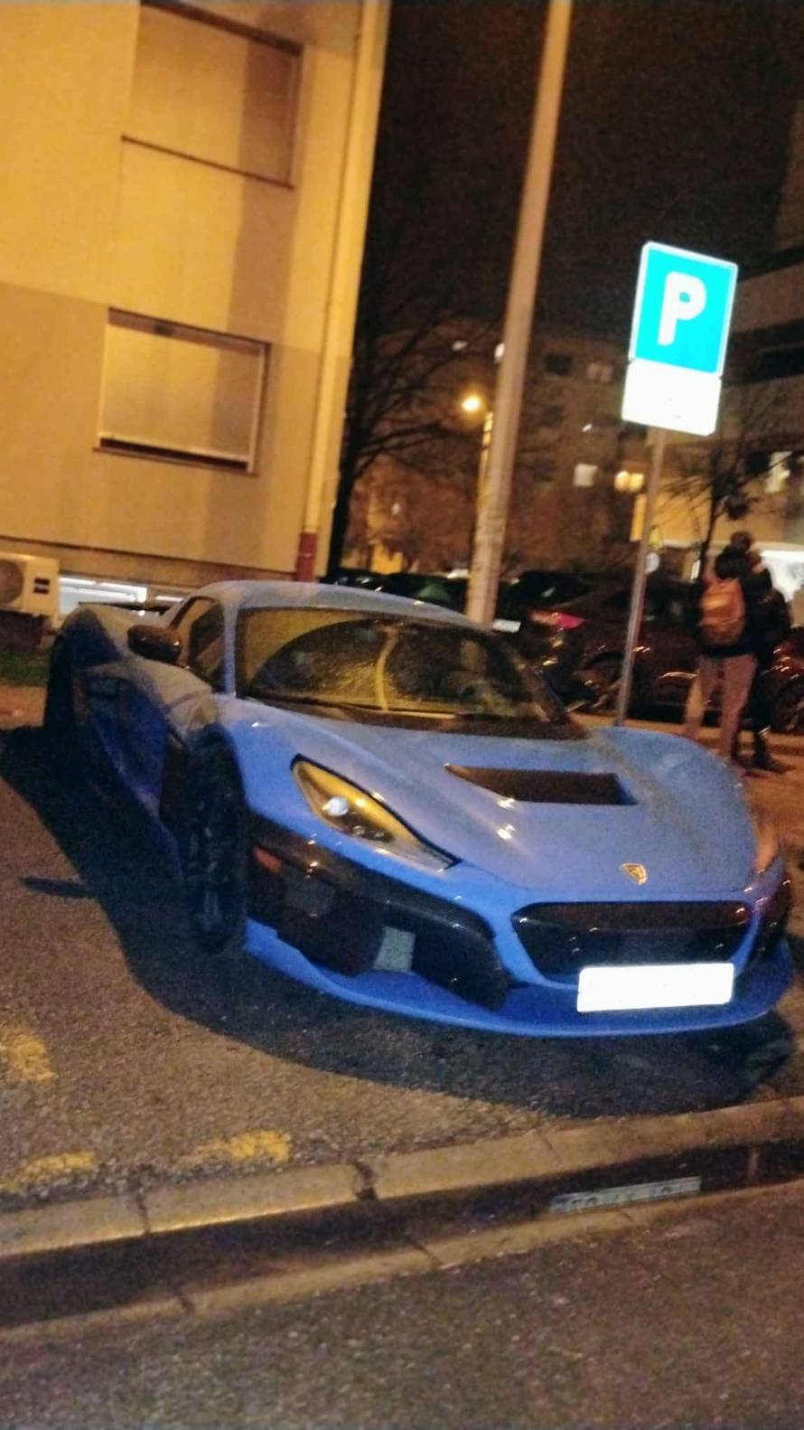 FOTO Rimac Nevera smjestila se na parking za invalide: 'To se nažalost ne može spriječiti'