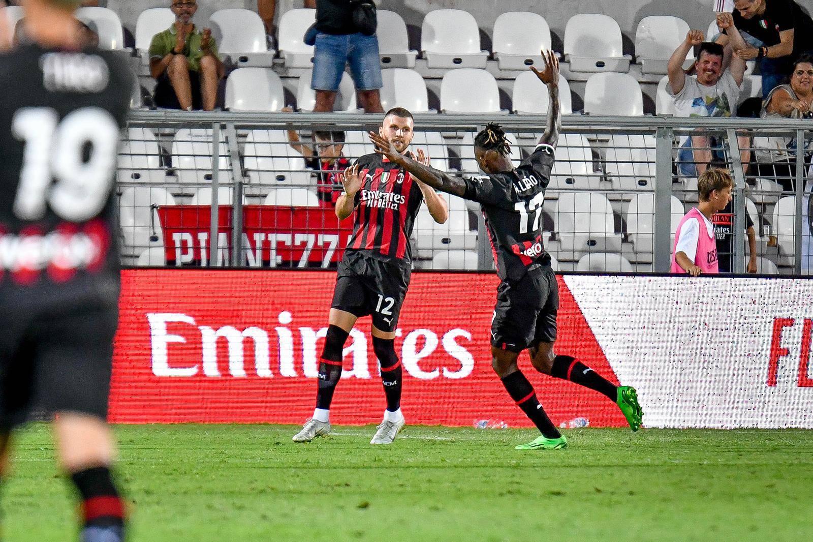 friendly football match - LR Vicenza vs AC Milan