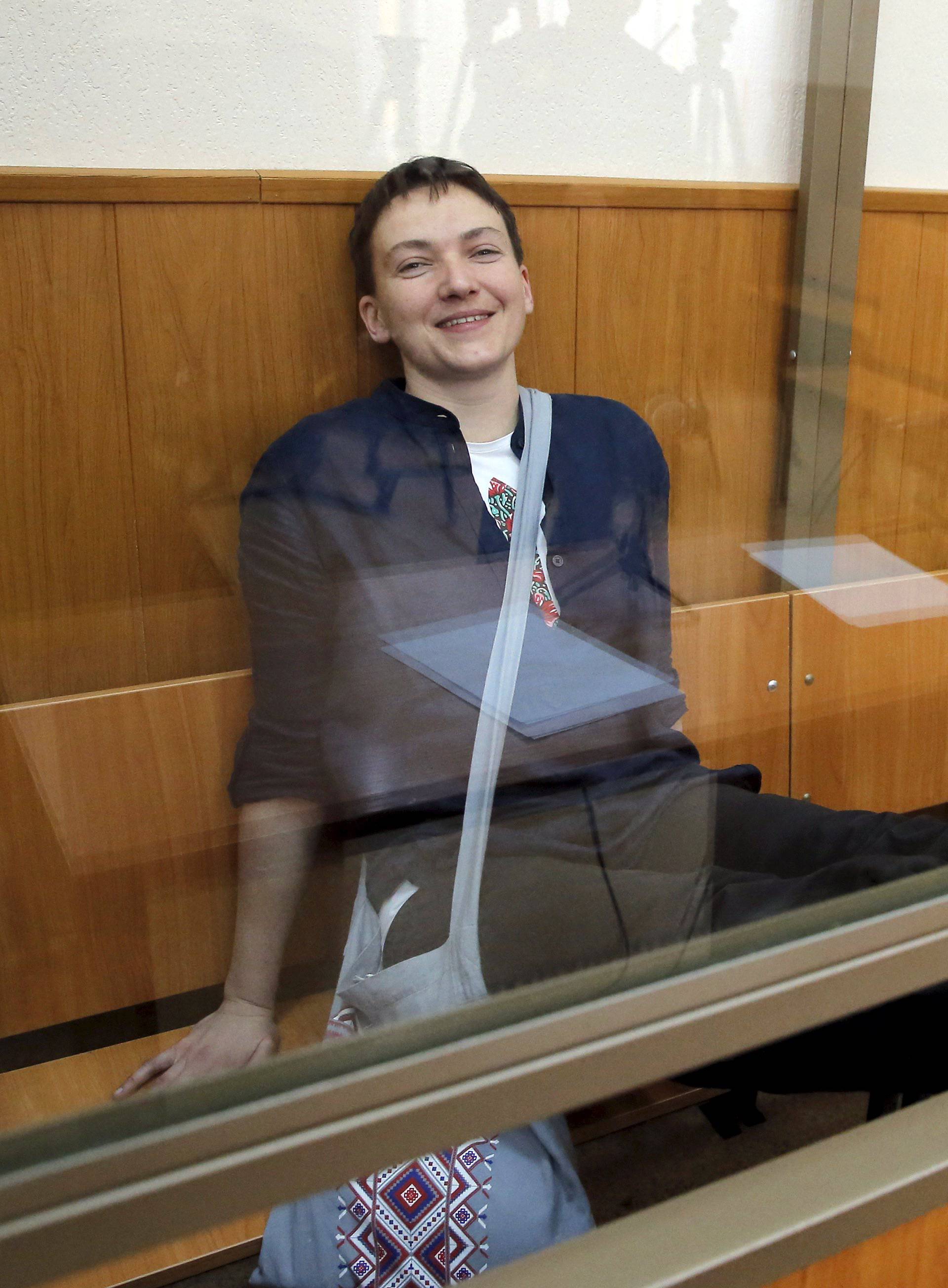 Ukrajinska pilotkinja Savčenko će izdržavati zatvorsku kaznu