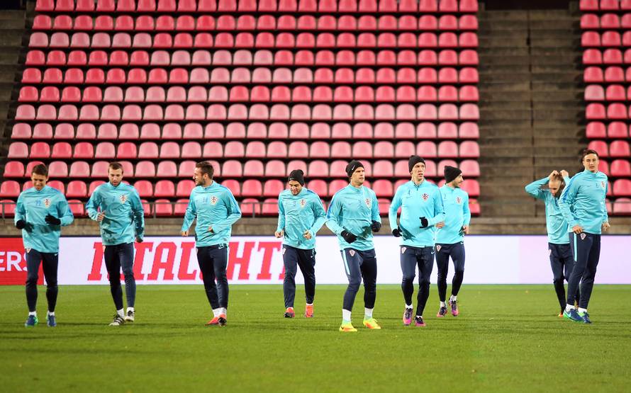 'Vatreni' trenirali u Tampereu: Odluka o Subi na dan utakmice