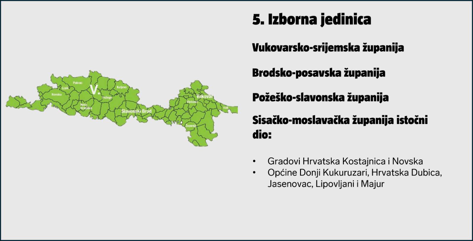 Pronađite svoju izbornu jedinicu na interaktivnoj karti! Velika promjena je za Grad Zagreb