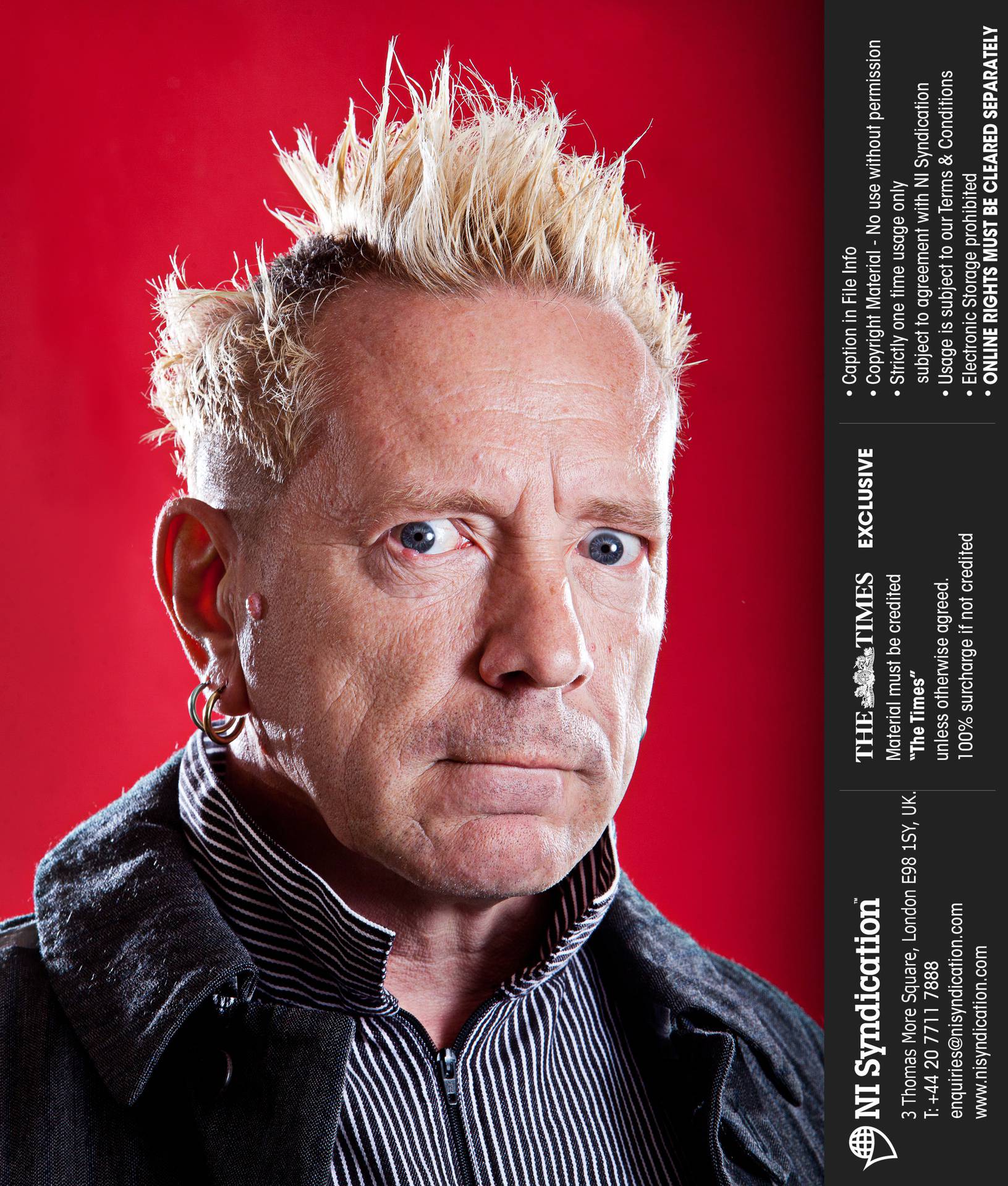 London: John Joseph Lydon slavni frontmen nekadašnjih Sex Pistolsa