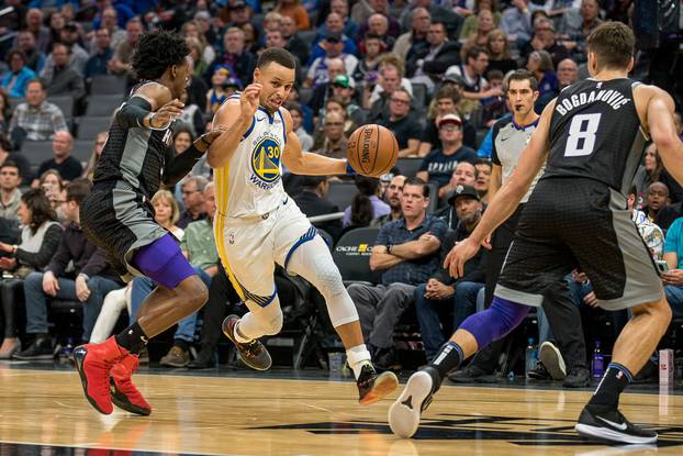 NBA: Golden State Warriors at Sacramento Kings