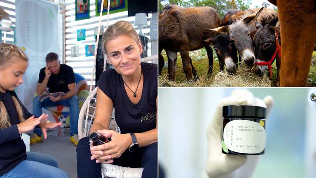 Kraj Knina proizvode kozmetiku od magarećeg mlijeka: 'Tu smo htjeli započeti neku novu priču'