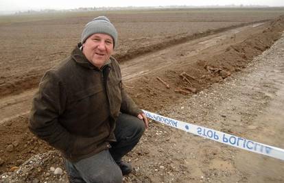 Radnici na riječnom nasipu bagerom našli ljudske kosti