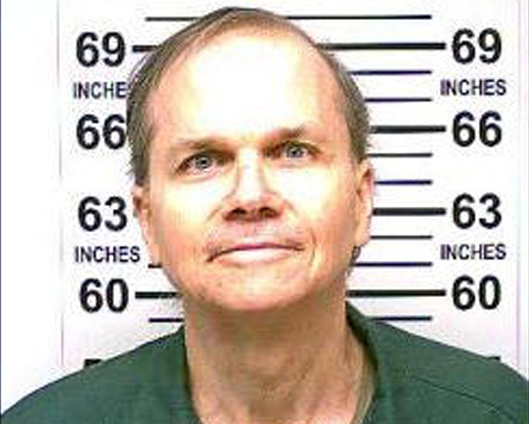 New York State Department of Corrections and Community Supervision 2018 photo of Mark David Chapman who murdered John Lennon in 1980