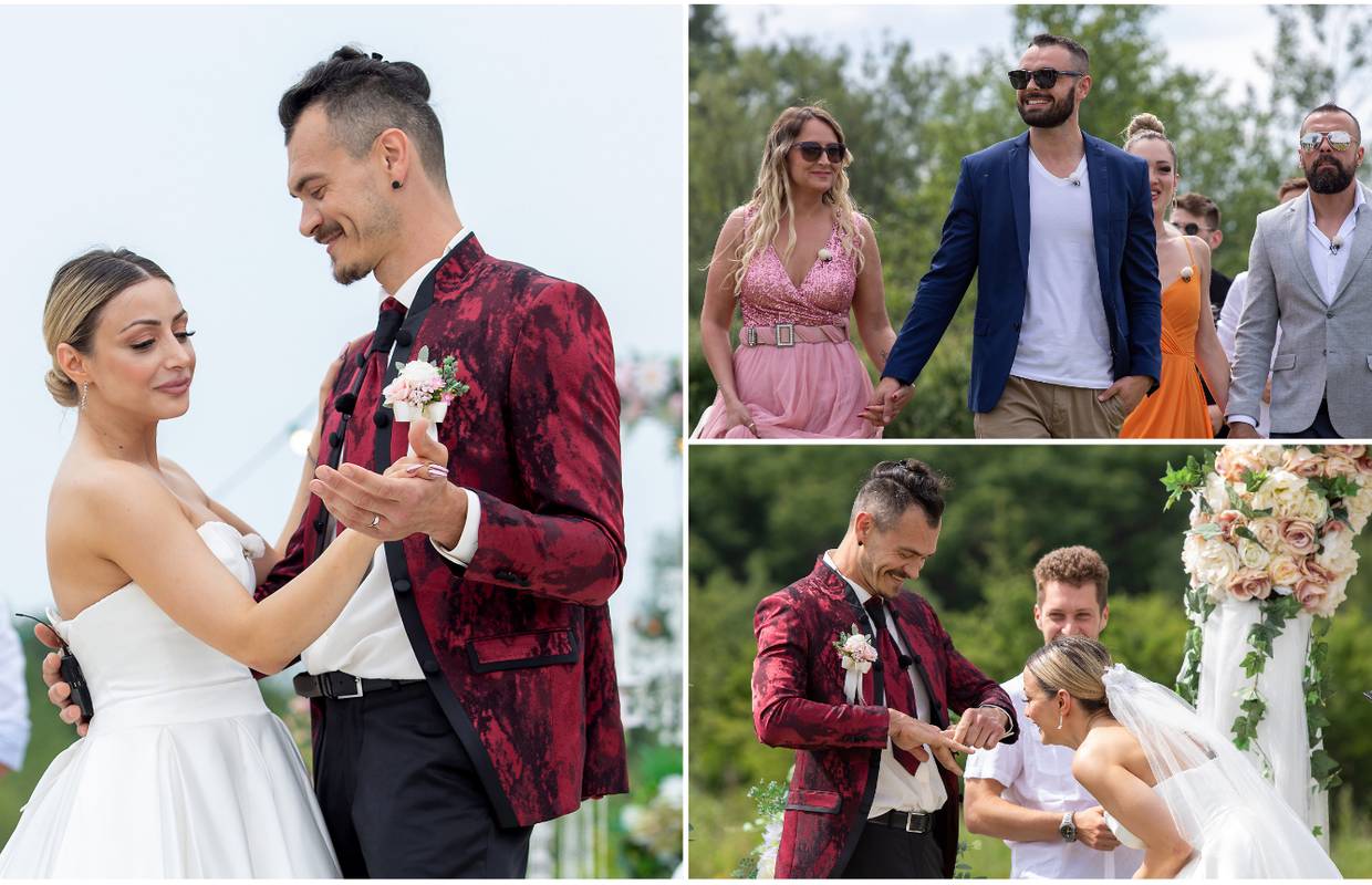 Novi par se vjenčao, a Miljana podbola jedan par: 'Ona je vrlo posesivna, a on kao prisiljen...'