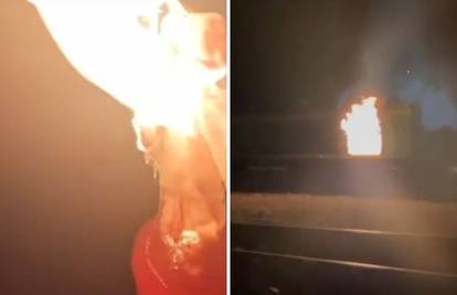 Pogledajte kako partizani pale vlakove s vojnom opremom u Rusiji: 'Putinov ološ je u strahu'