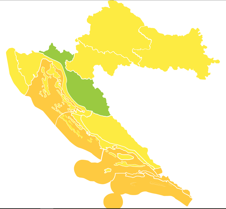 Meteoalarm i dalje na snazi, a temperature u velikom minusu